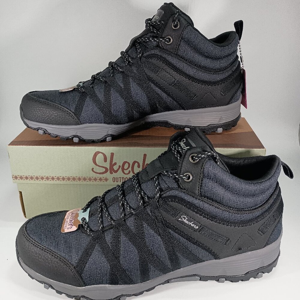 Sketchers Seager Hiker - Side to Side Hiking Boots from Finish Line Women's 10"